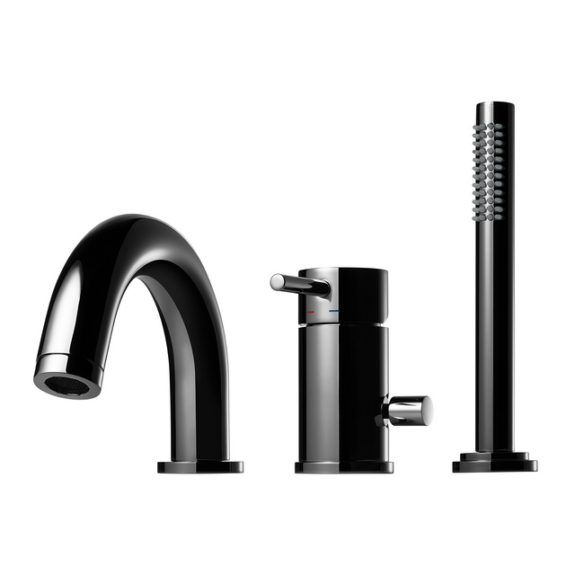 BADKARSBLANDARE BI047 SARGMONTERAD BLACK CHROME | Beijerbygg Byggmaterial